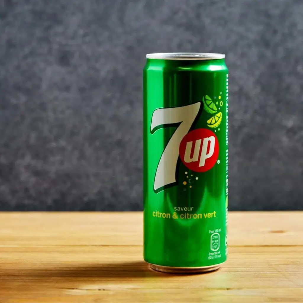 Bangcook – Seven Up, une boisson pétillante et rafraîchissante au citron et citron vert, idéale avec vos plats thaï.