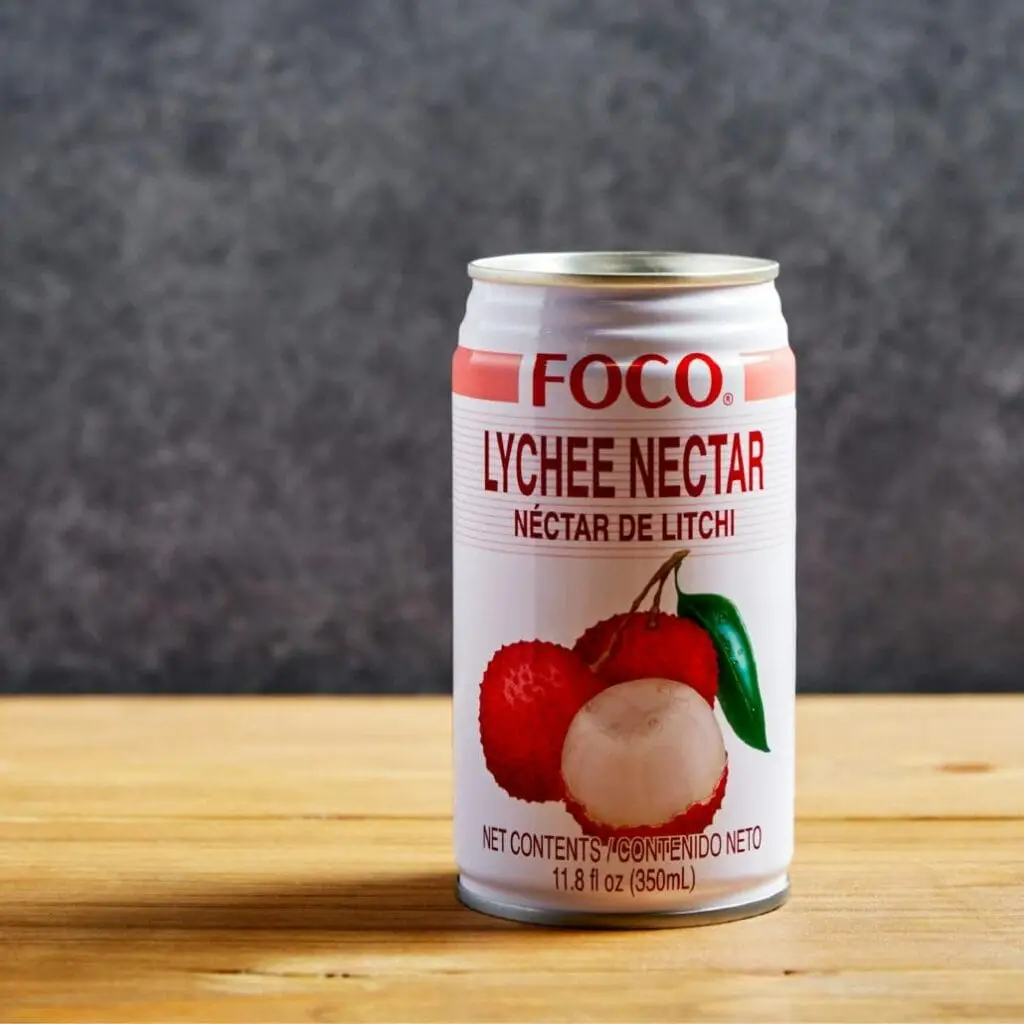 Bangcook – Nectar Litchi, une boisson exotique et rafraîchissante au doux parfum de litchi, idéale avec vos plats thaï.