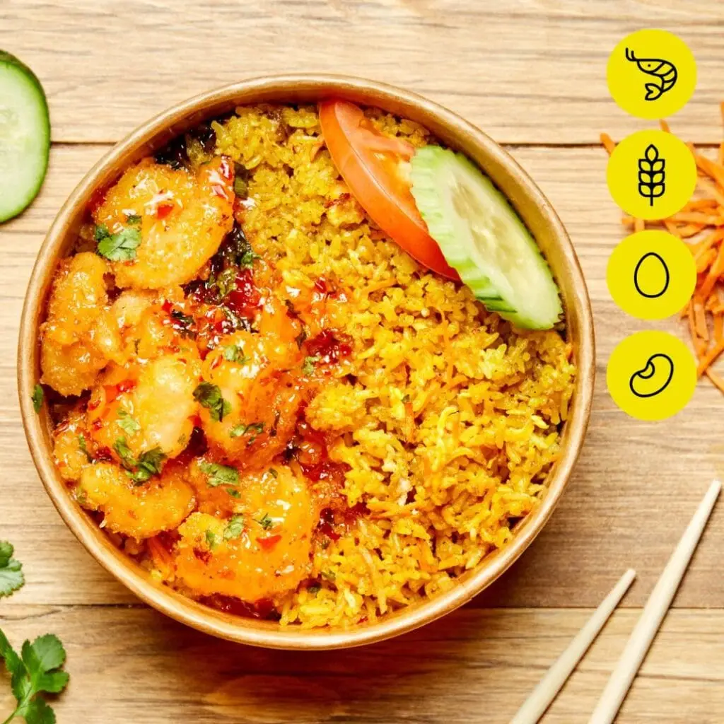 Bangcook Sweety Crevettes - fast food thaï aux crevettes croustillantes et riz parfumé