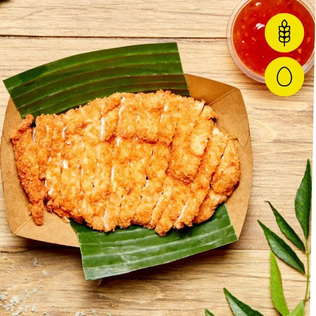 Bangcook – Poulet Croustillant, du poulet pané à la thaïlandaise, doré et croustillant, un incontournable de la street food.