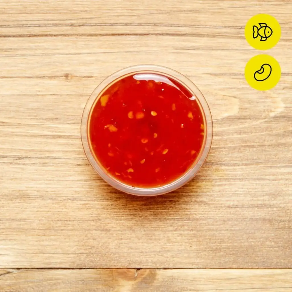 Bangcook – Sauce Chili Thaï, une sauce épicée et sucrée, idéale pour relever vos plats, nems et snacks croustillants.