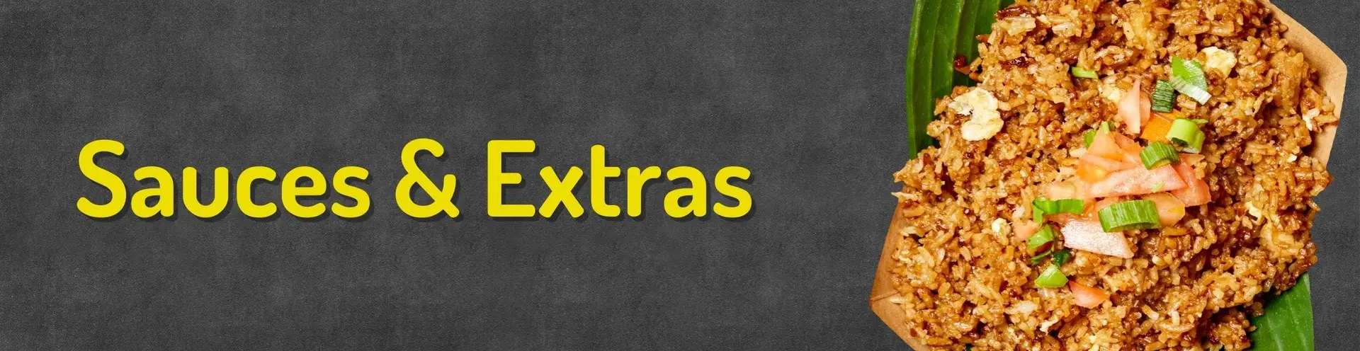 Bangcook – Extras et sauces thaï, une sélection de toppings et sauces savoureuses pour sublimer votre street food thaïlandaise.
