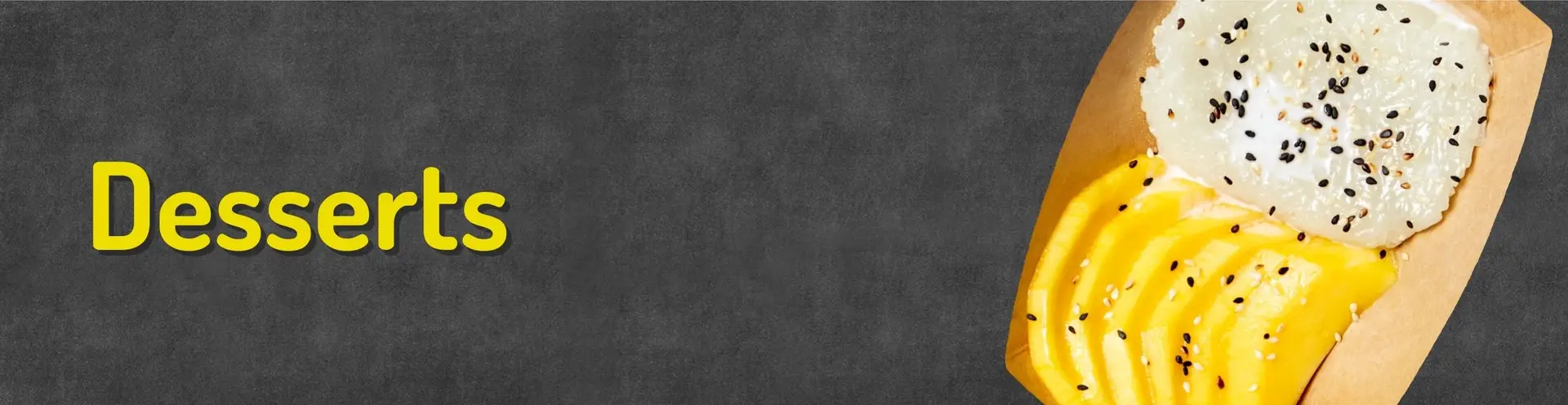 Desserts thaïlandais : riz gluant à la mangue, samoussas sucrés, perles de tapioca et tiramisu aux multiples saveurs