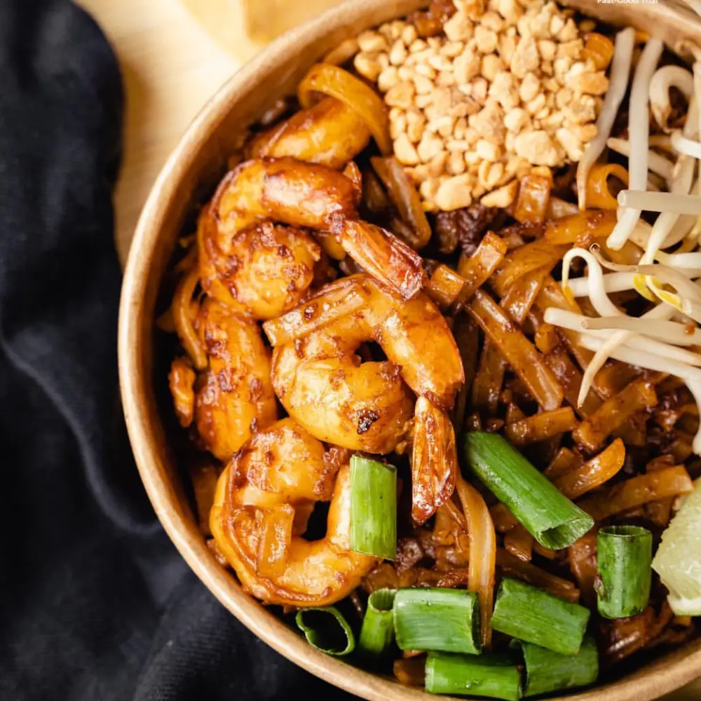 Pad Thaï crevettes BANGCOOK Fast Good Thai