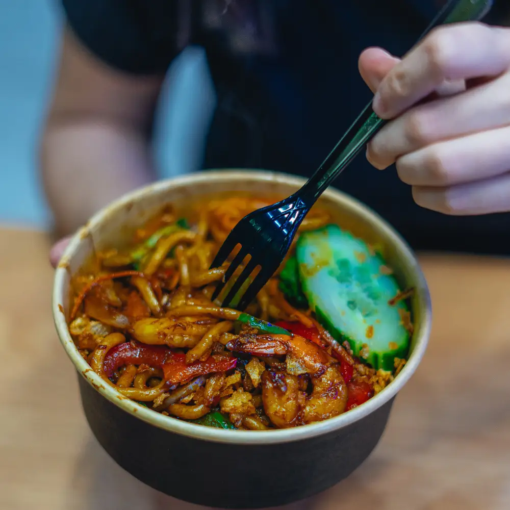 nouille crevettes bangcook resto thai fast food