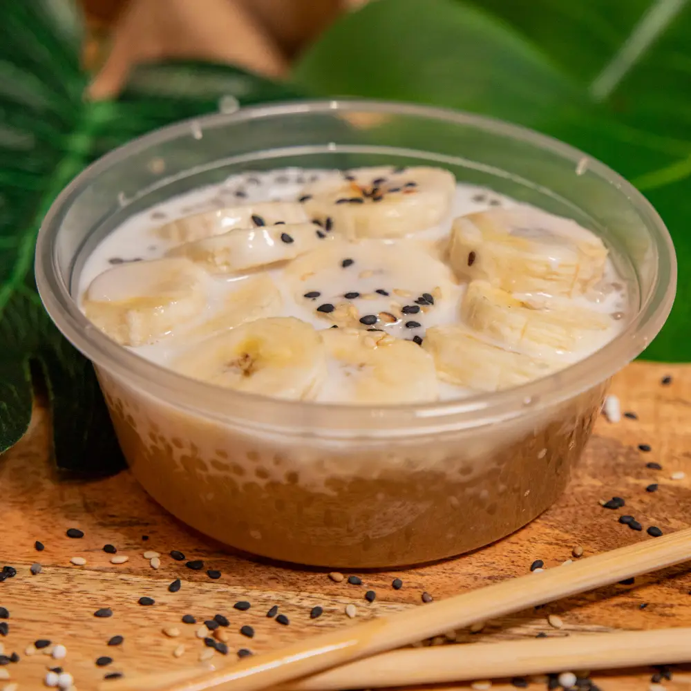 Tapioka banane dessert thai healthy bangcook resto
