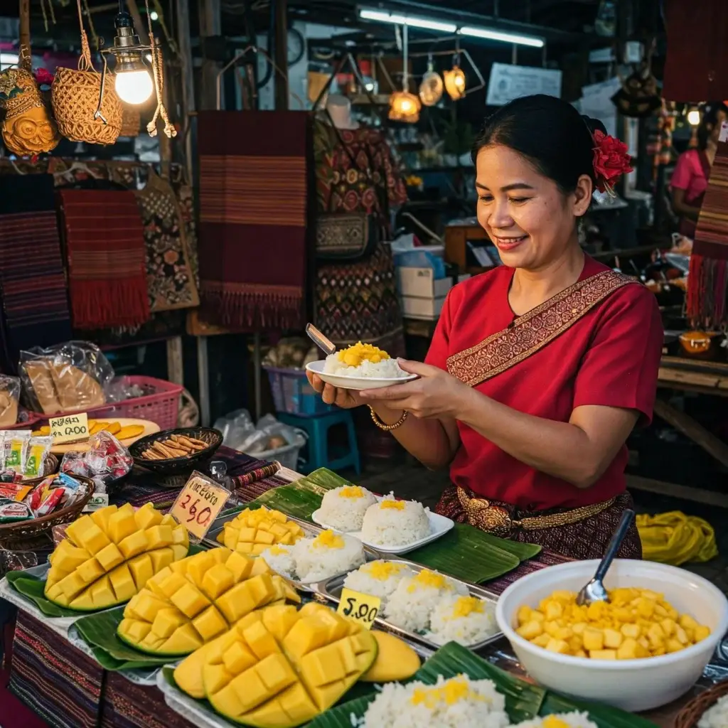 traditions cuisine thaï Bangcook